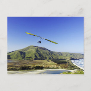Carte Postale Planeur, péninsule d'Otago, près de Dunedin,