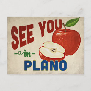 Carte Postale Plano Texas Apple - Vintage voyage
