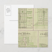Carte Postale Plans de DeWitt, Tipton (Devant / Derrière)