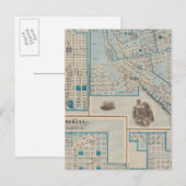 Carte Postale Plans de Fort Dodge, Humboldt (Devant / Derrière)