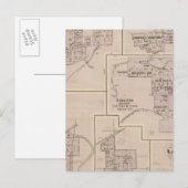Carte Postale Plans des chutes de cèdre (Devant / Derrière)