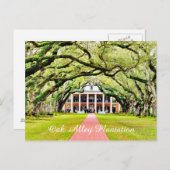 Carte Postale Plantation de chêne (Devant / Derrière)