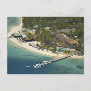 Carte Postale Plantation Island Resort, île de Malolo Lailai