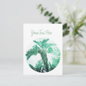 Carte Postale Plante de banane verte (Debout devant)