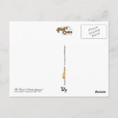 Carte Postale Plante de cacahuètes - illustration vintage (Dos)