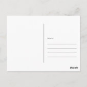 Carte Postale Plante de coucher de soleil Abstrait (Dos)