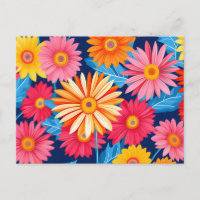 Plante de fleurs de gerbera vibrantes
