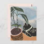 Carte postale Plante de la maison de surveillance (Devant / Derrière)