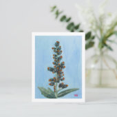 Carte Postale Plante de ricin (Debout devant)