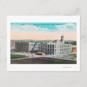 Carte Postale PLANTE d'emballage de l'association CA Raisin