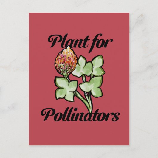 Carte Postale Plante des pollueurs (Devant)