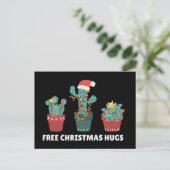 Carte postale Plante Funny Cactus Gratuit (Debout devant)