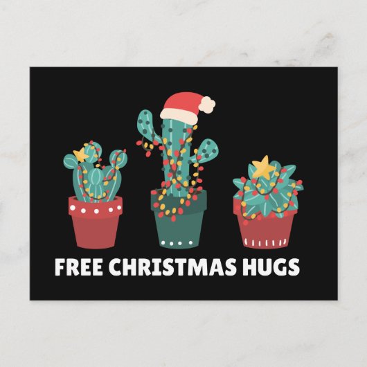 Carte postale Plante Funny Cactus Gratuit (Devant)