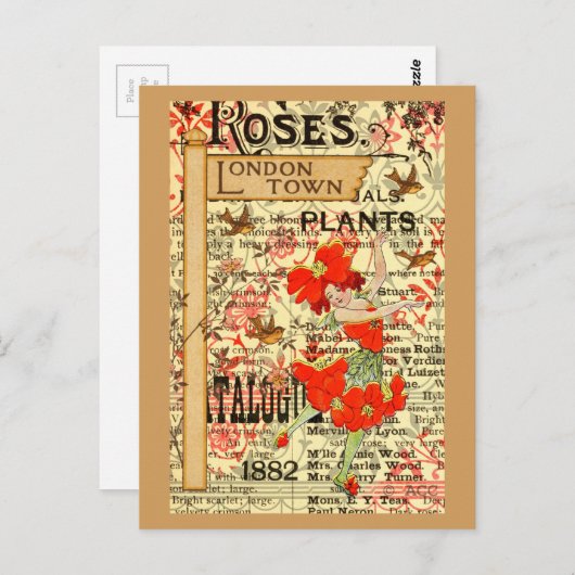 Carte Postale Plantes de Londres (Devant / Derrière)