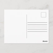 Carte Postale Plantes de pot de Intérieur Décoration de Fête de  (Dos)