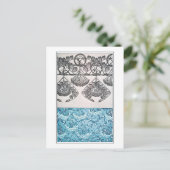 Carte Postale Plantes de style Art Nouveau, Mucha (Debout devant)