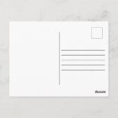 Carte Postale Plantes en pot d'intérieur verdure de Baby Shower  (Dos)