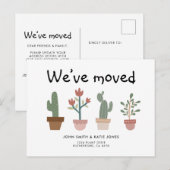 CARTE POSTALE PLANTES MIEUX MOUVOIR FAIRE-PART (Devant / Derrière)