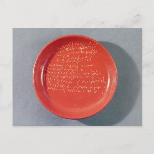 Carte Postale Plaque avec texte celtique, 1er-2e siècle (Devant)