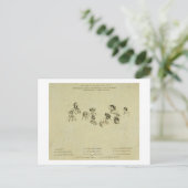 Carte Postale Plaque clé du portrait de la famille royale à Osbo (Debout devant)