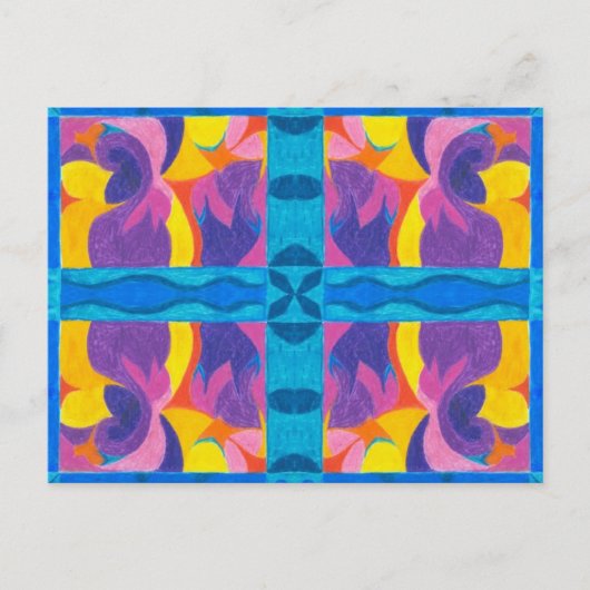 Carte Postale Plaque de fruits (Devant)