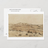 Carte Postale Plaque de La Crau, Vincent van Gogh (Devant / Derrière)