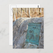 Carte Postale Plaque de piste des Appalaches Unicoi Gap GA Mug (Devant / Derrière)