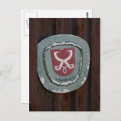 Carte postale Plaque de porte Konnevesi (Devant / Derrière)