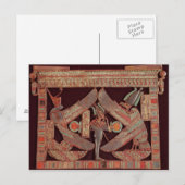 Carte Postale Plaque de seins représentant Osiris, dieu de (Devant / Derrière)