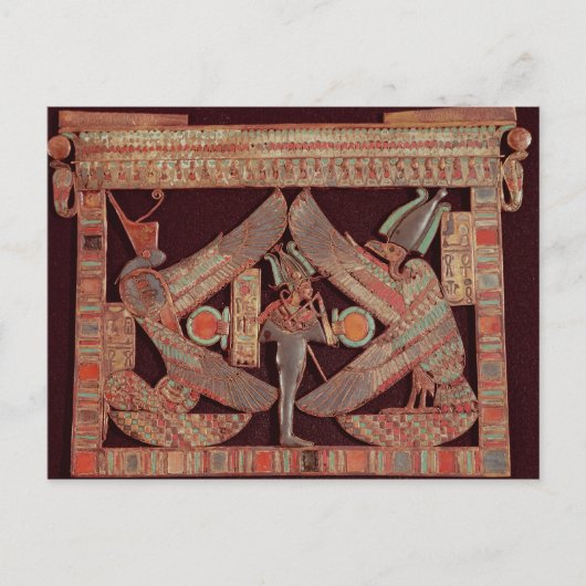 Carte Postale Plaque de seins représentant Osiris, dieu de (Devant)