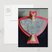 Carte Postale Plaque de trésor sous forme d'aigle à tête de lion (Devant / Derrière)