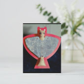 Carte Postale Plaque de trésor sous forme d'aigle à tête de lion (Debout devant)