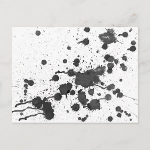Carte Postale Plaque d'encre