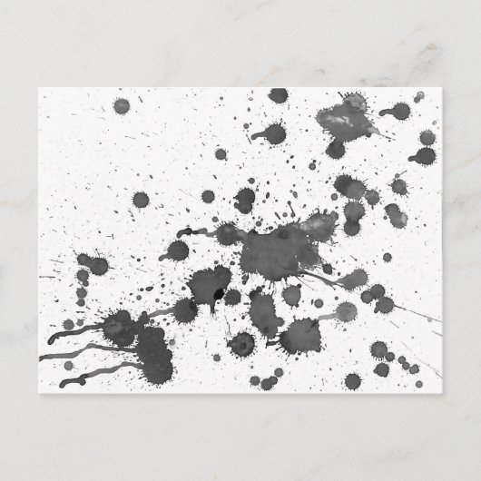 Carte Postale Plaque d'encre (Devant)