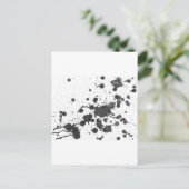 Carte Postale Plaque d'encre (Debout devant)