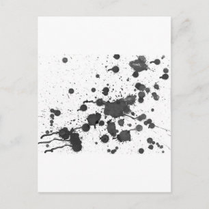 Carte Postale Plaque d'encre