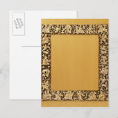 Carte Postale Plaque d'ivoire sculptée de Fatimid, Egypte (Devant / Derrière)