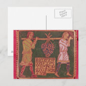 Carte Postale Plaque d'un crucifix (Devant / Derrière)