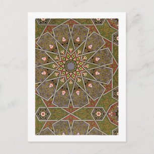 Carte Postale Plaque I de 'Études en Design', c.1874-76 (litho