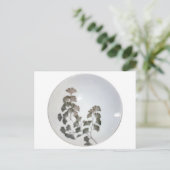 Carte Postale plaque murale royale de copenhague (Debout devant)