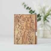 Carte Postale Plaque représentant les saintes femmes à la tombe (Debout devant)