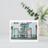 Carte Postale Plaques (Debout devant)