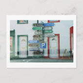 Carte Postale Plaques (Devant)