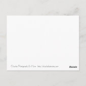 Carte Postale Plaques (Dos)