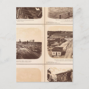 Carte Postale Plaques en fer, Héros moteur, lignes rebelles, bât