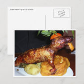 Carte Postale plat de cuy (Devant / Derrière)