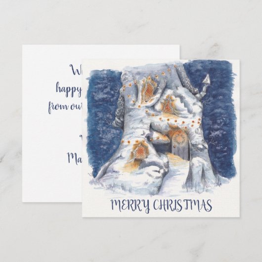 Carte postale plate (Devant / Derrière)