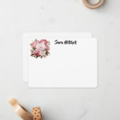 Carte postale plate (Devant/Arrière en situation)