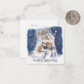 Carte postale plate (Devant/Arrière en situation)