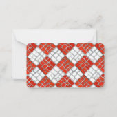 CARTE POSTALE PLATE À MOSAÏQUE À CONTRÔLE ROUGE 3, (Devant)